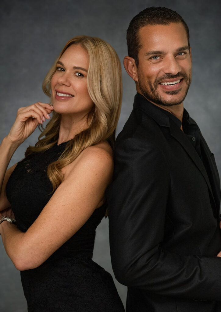 Jean-Paul Rivera and Christa Reday of Vida Luxury Group