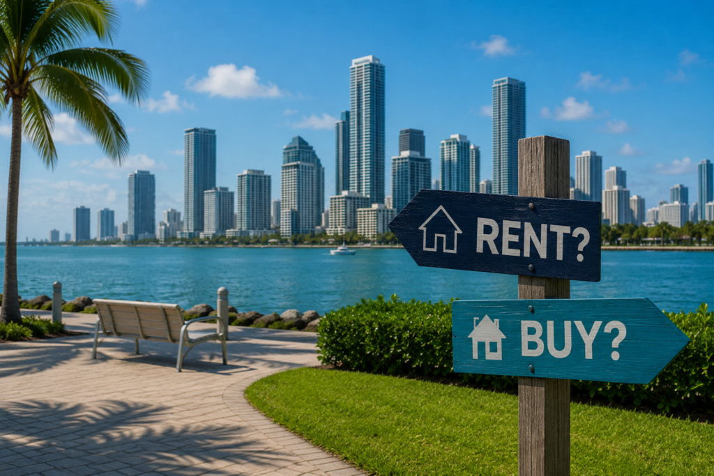 Should You Rent or Buy When Moving to Miami in 2026?